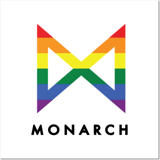 Monarch legacy of monster - in rainbow Posters and Art